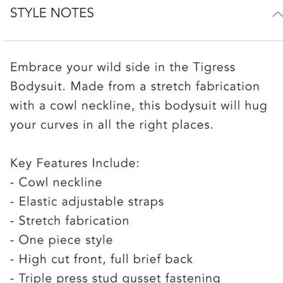 CITY CHIC 🐯 HOST PICK 🐯 City Chic Tigress Bodysuit Size S - Picture 3 of 5